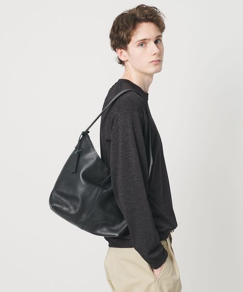 LA UNIQA＞レザー ショルダー トート バッグ