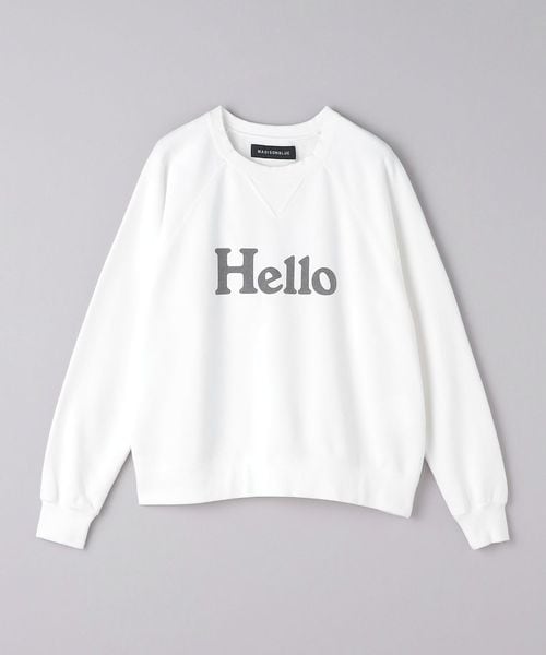 MADISONBLUE＞HELLO スウェットプルオーバー