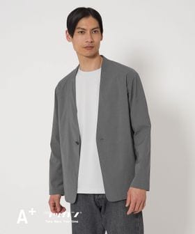 アウトレットのノーカラージャケット（グレー）の商品一覧