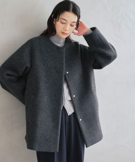 ユナイテッドアローズ グリーンレーベル リラクシングのノーカラー