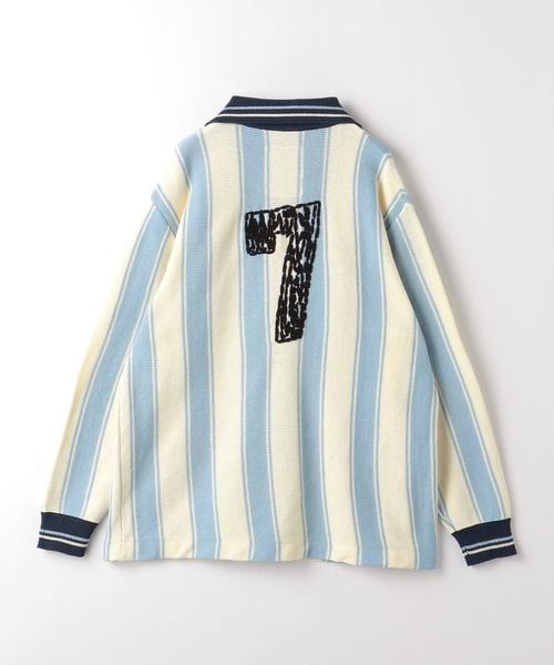 RICE NINE TEN＞ ニット ロングスリーブ サッカー ジャージー