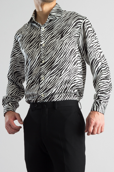 ゼブラ柄ワイシャツ販売店｜まりぶシャツ | 豹柄シャツ ステージ衣装