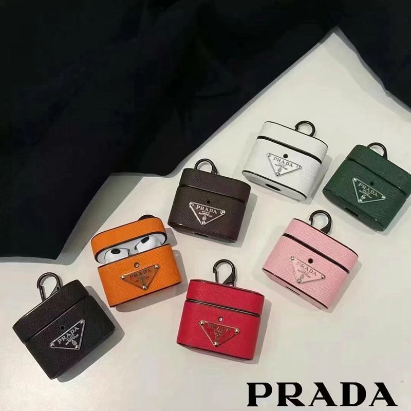 PRADAプラダairpods pro/pro2ケースブランド高品質airpods 1/2ケース