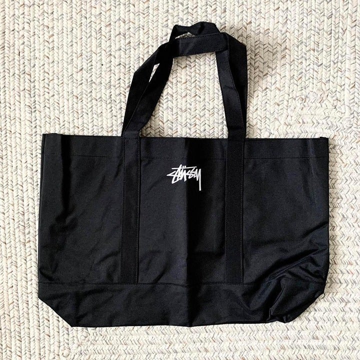 Stussy black tote shoulder handbag bag Stüssy | Mercari