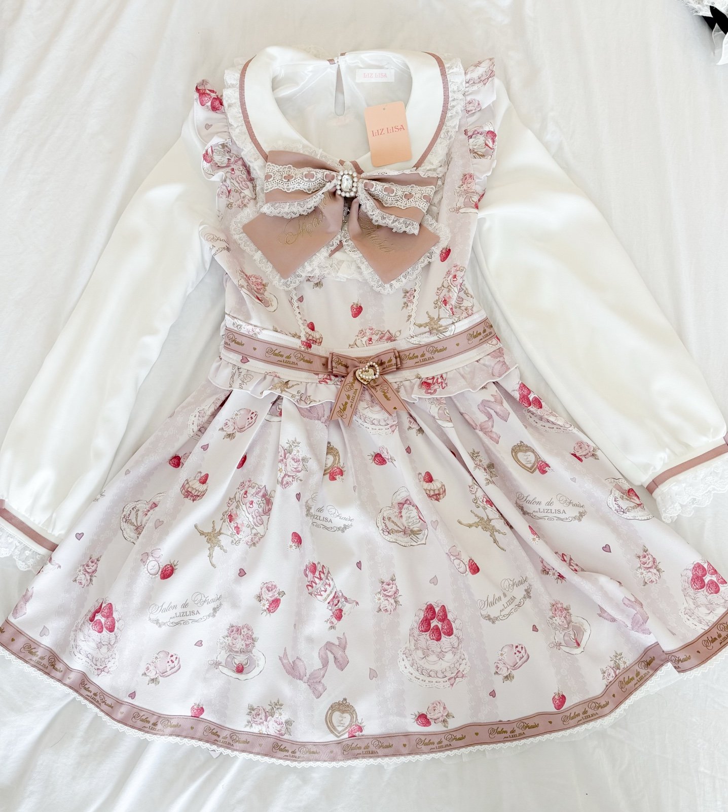 Liz Lisa Salon De Fraise One Piece Dress | Mercari