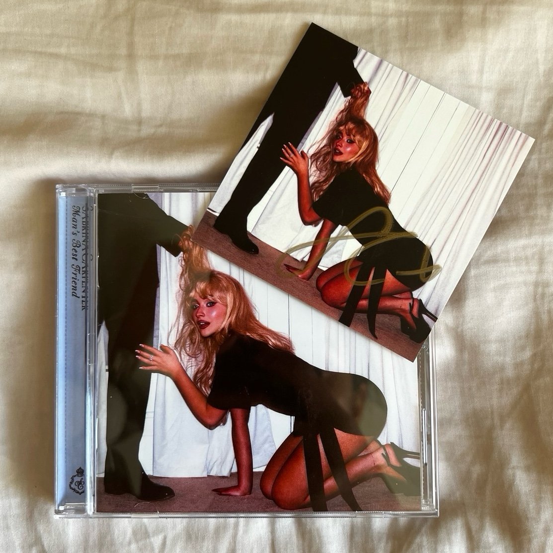 Man's Best Friend Sabrina Carpenter Signed CD | Mercari