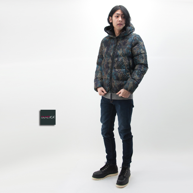 SALE 50%OFF】DUVETICA デュベティカ メンズ カモフラ柄ダウン