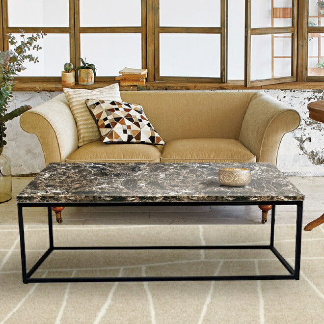 テーブル 応接 待合 大理石調 センターテーブル 長方形 1200×600mm T