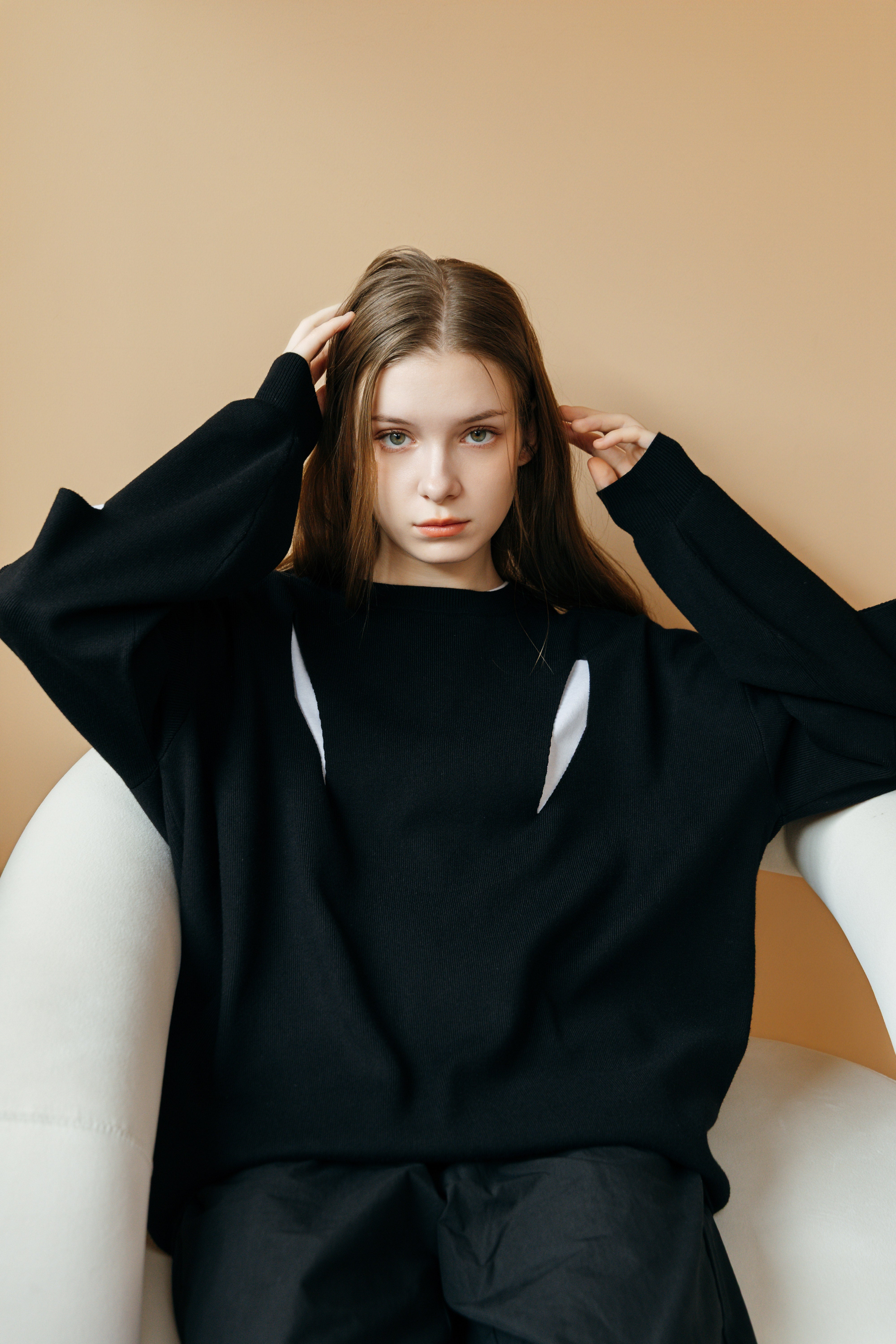 SLIT KNIT PULLOVER – UNOF