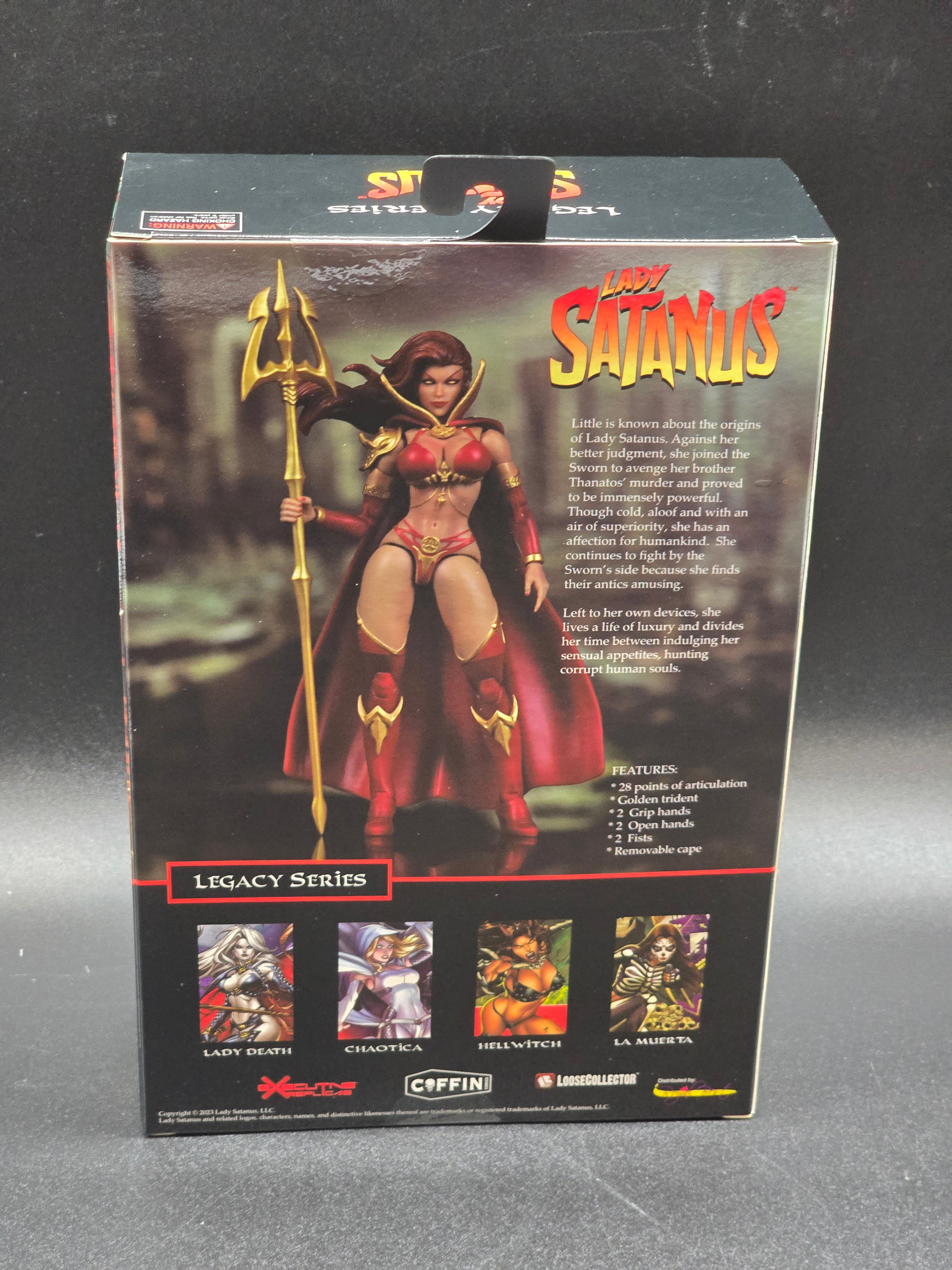 Lady Satanus Executive Replicas Legacy Action Figure – Uncanny