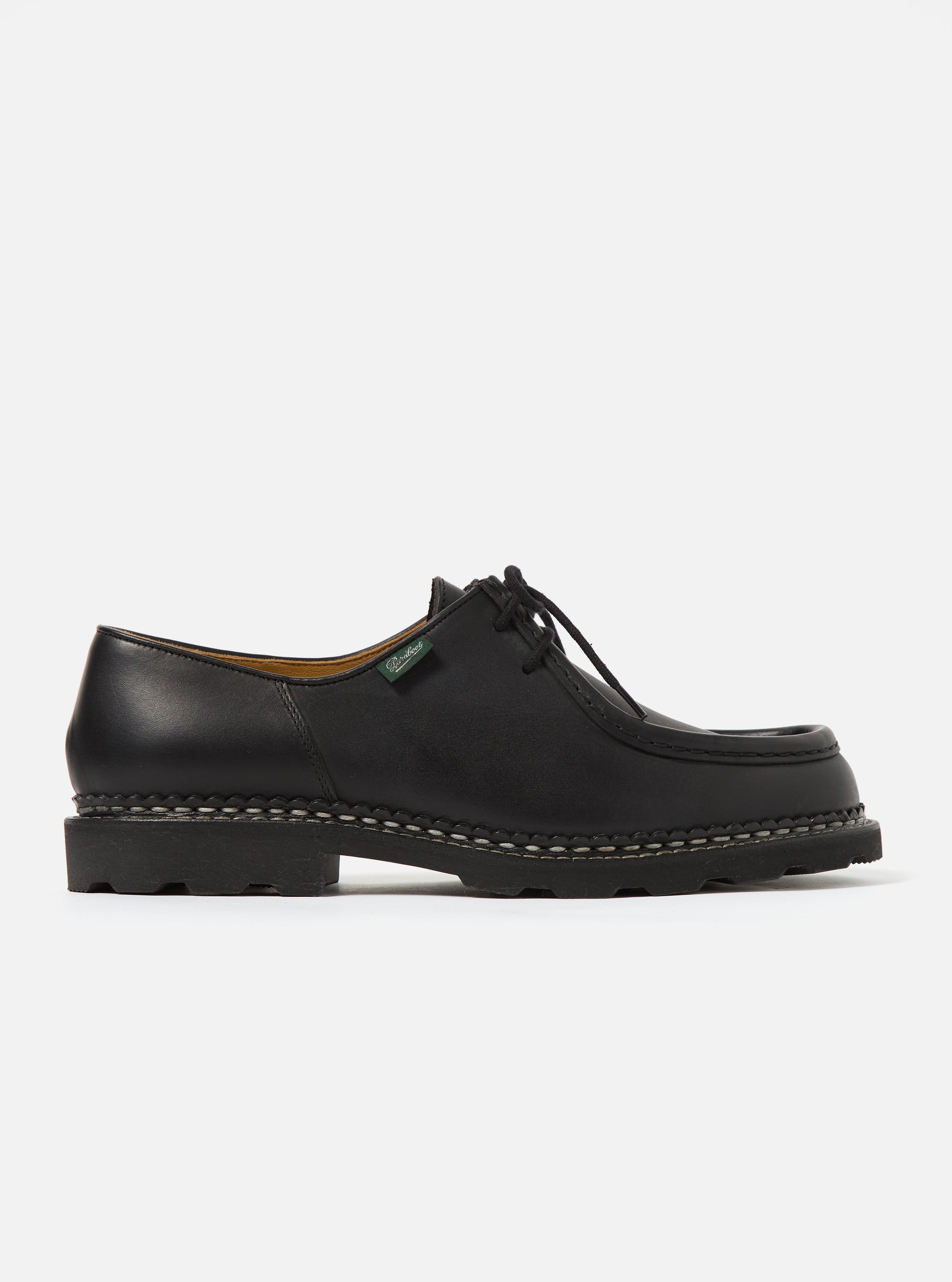 Paraboot Black Leather Michael Marche II – Universal Works