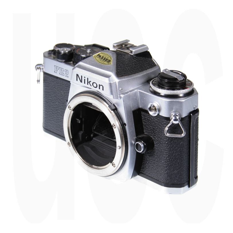 Nikon FE2 Chrome Camera Body | USCamera Lenses, Cameras