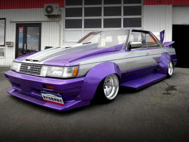 街道レーサー!ワークスフェンダーワイド化!5速MT換装!GX71型マークII