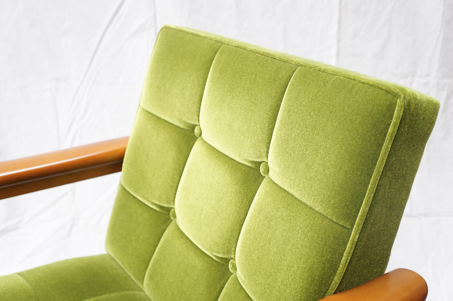 カリモク60 Kチェア 1シーター モケットグリーン/Karimoku60 K Chair