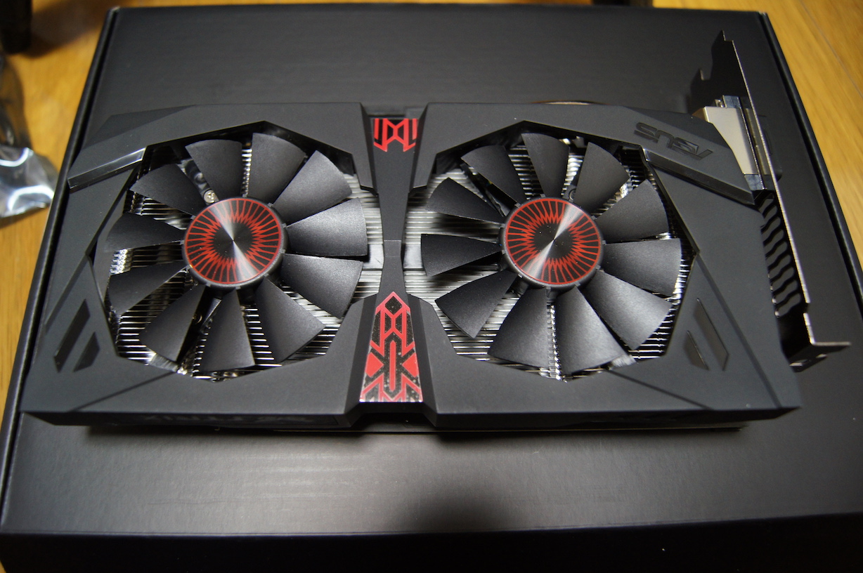 感動レビュー】ASUSのSTRIX-GTX1060-DC2O6Gがイケてる！質実剛健かつ