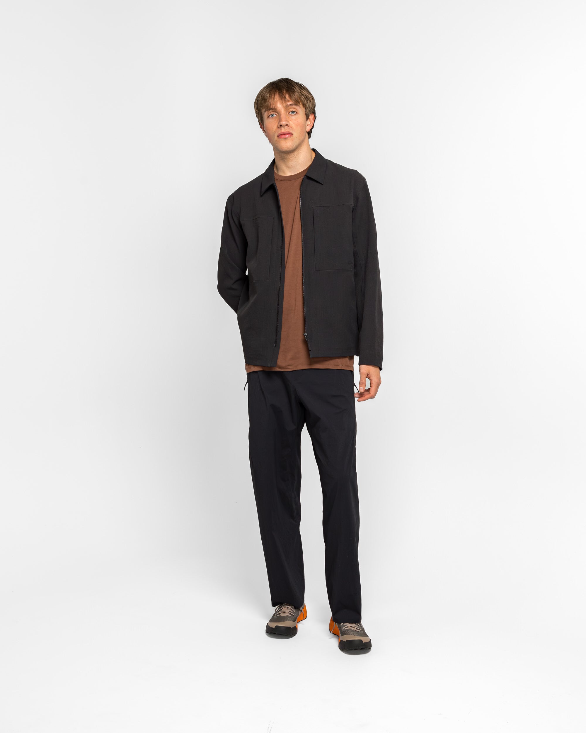 Arc'Teryx Veilance - Mionn Softshell Overshirt - Black | UP THERE