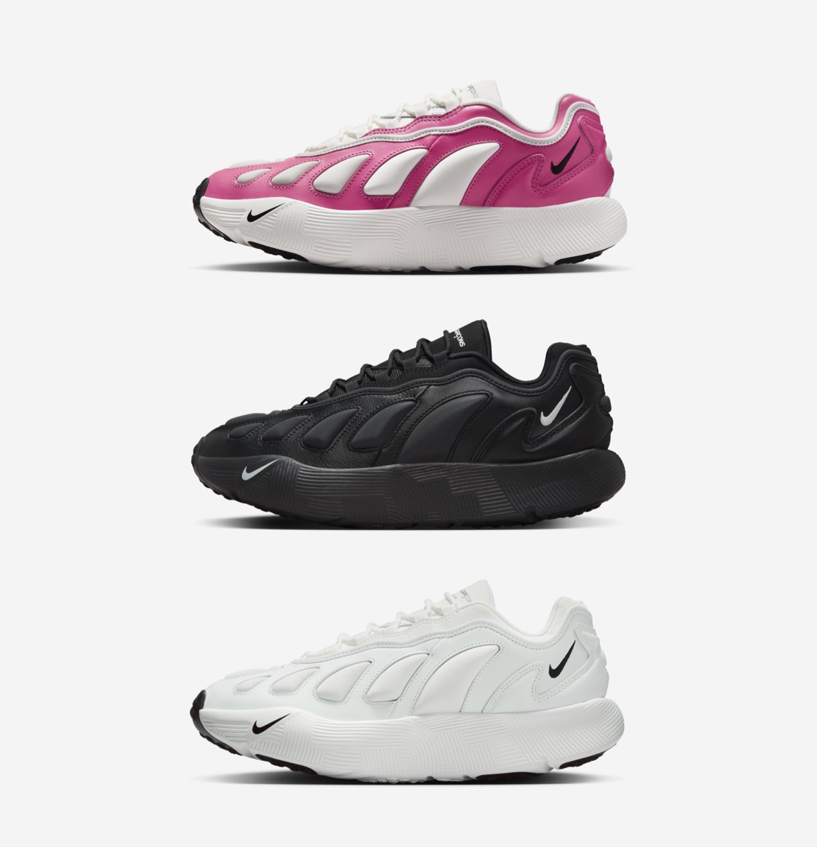 COMME des GARÇONS HOMME PLUS × Nike 25SS Sense 96 SP が国内4月4日