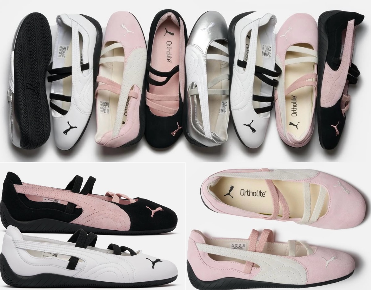 バレエシューズにアレンジした PUMA『Speedcat Ballet SD』が国内3月15