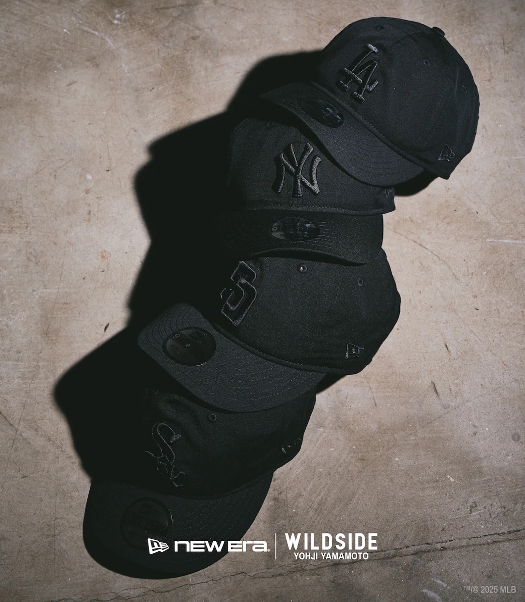 WILDSIDE YOHJI YAMAMOTO x New Era コラボキャップが国内8月27日より