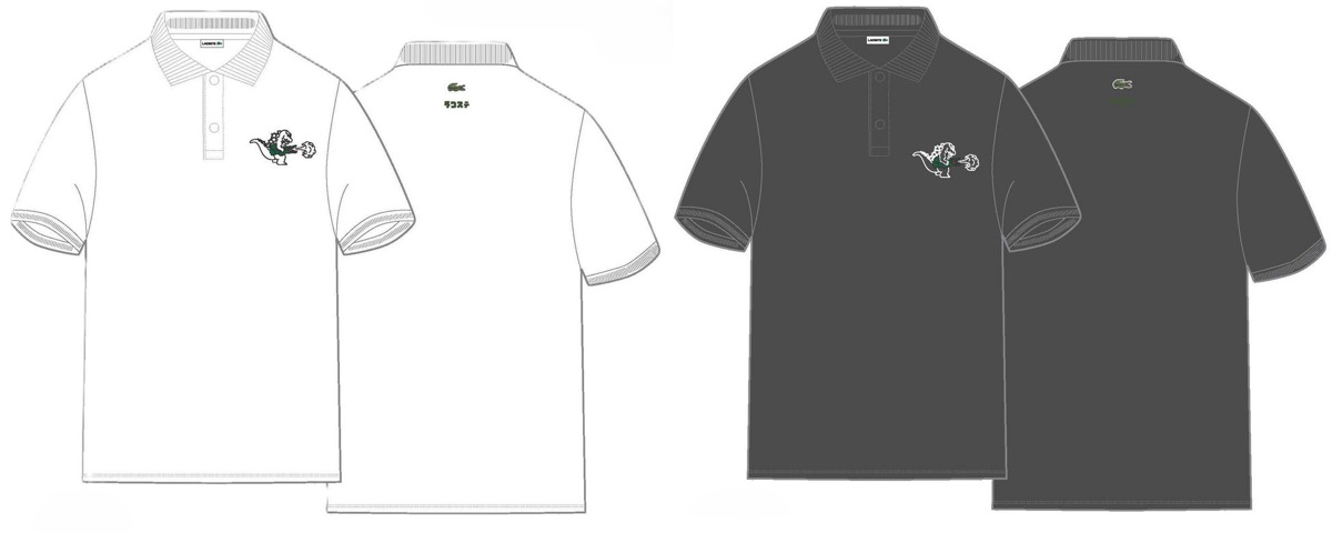 LACOSTE x GODZILLA『My Lacoste Art Program Vol.9』が国内9月19日