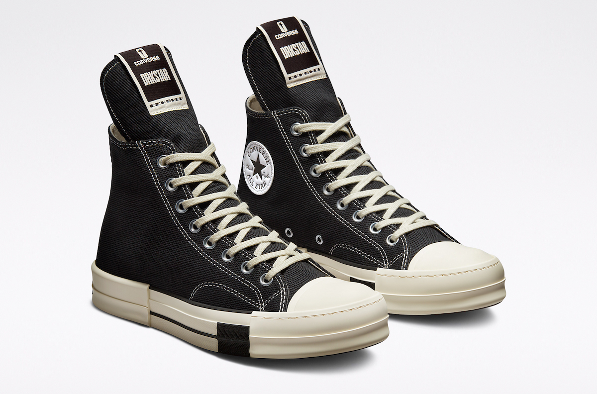 Rick Owens DRKSHDW × Converse『DRKSTAR Chuck 70 OX & HIGH』の新色