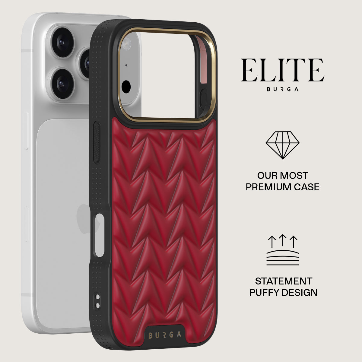 Cherry - iPhone 17 Pro Case | BURGA