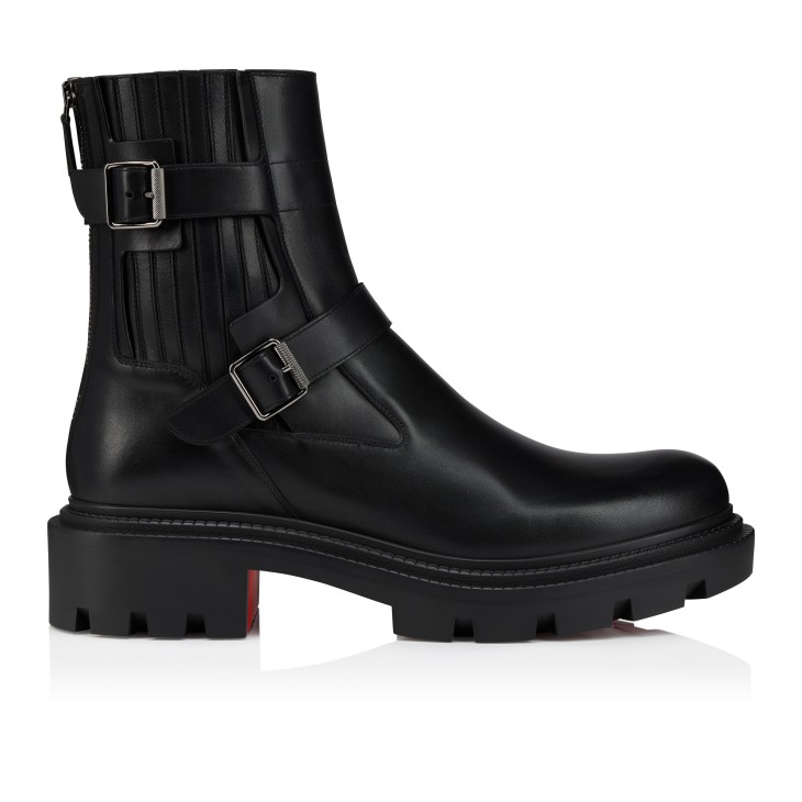 Oxybootie College - Boots - Calf leather - Black - Men - Christian