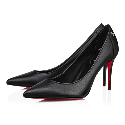 Miss Z - 80 mm Pumps - Patent calf leather - Black - Women