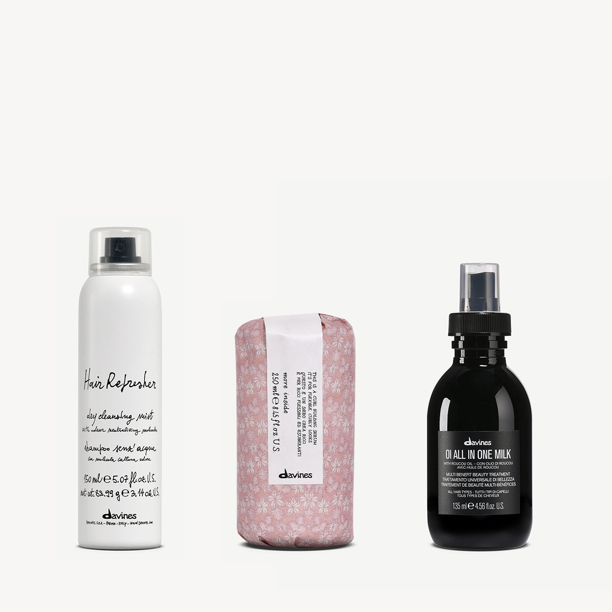 Hair Styling Set for Low-maintenance Texture