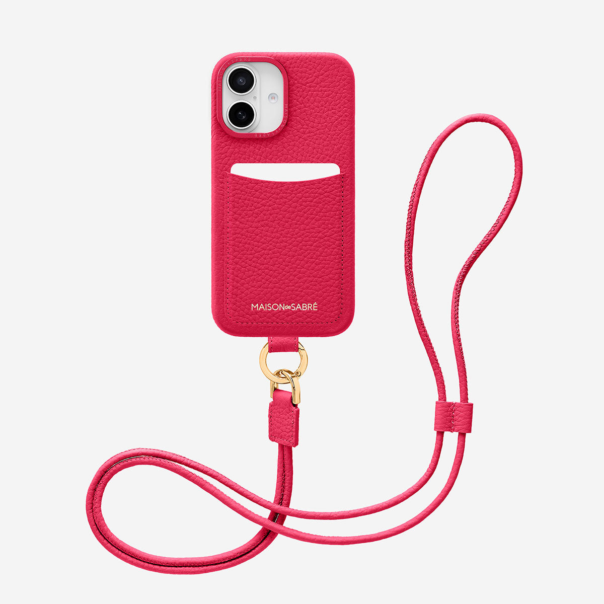 The Sling Phone Case iPhone 16 - Shibuya Fuchsia – MAISON de SABRÉ