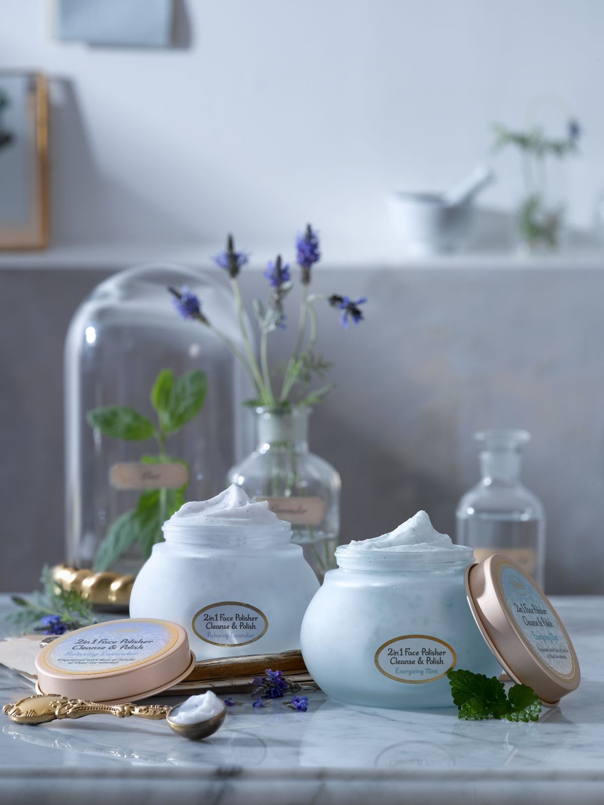 2 in 1 Face Polisher Lavender Scent 60mL – SABON