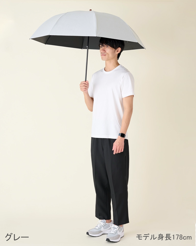 2段折 大判 / moku | 完全遮光日傘｜サンバリア100