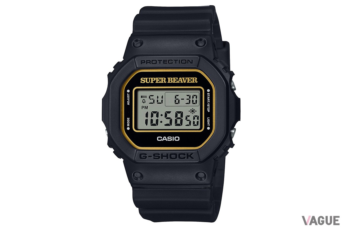 G-SHOCK」と人気ロックバンド「SUPER BEAVER」が数量限定コラボ