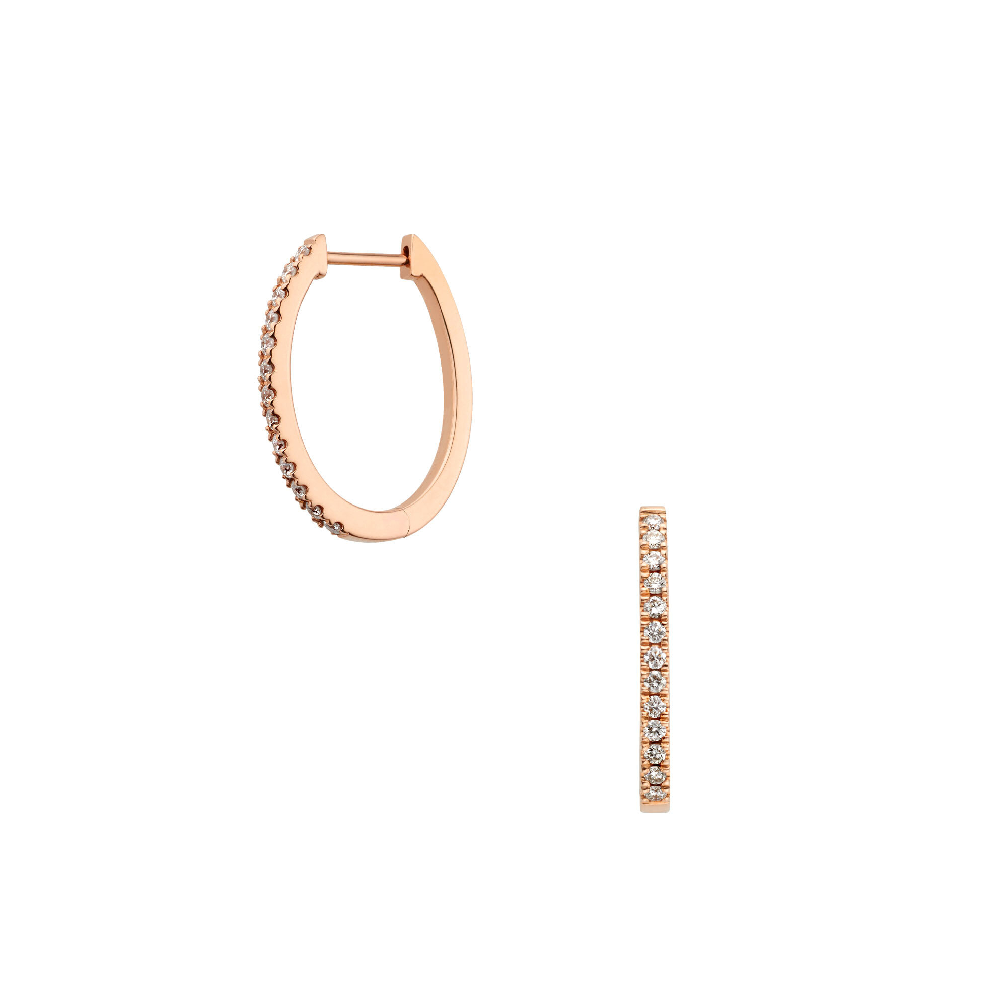 AGAA1209__DI ダイヤモンド フープピアス｜ピアス｜ヴァンドーム青山