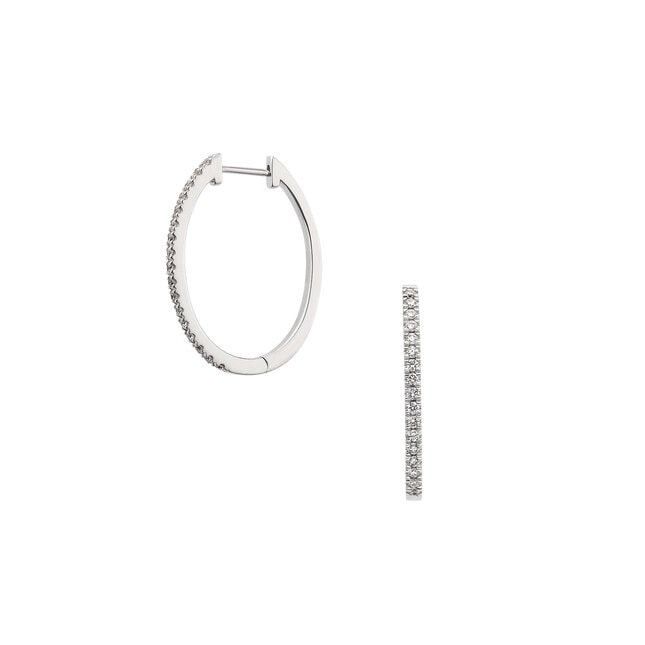AGBA1210__DI ダイヤモンド フープピアス｜ピアス｜ヴァンドーム青山