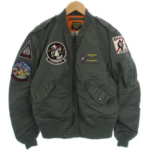 FLYING CIRCUS TYPE MA-1 フライトジャケット 刺繍 ナイロン 6102151
