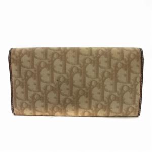 トロッター 長財布 ウォレット ハートロゴ金具 ベージュ 02-LU-0017