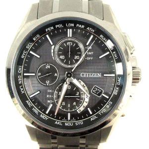 ATTESA Eco-Drive 腕時計 電波ソーラー クロノグラフ デイト E610