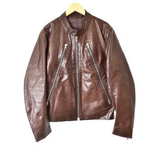 08SS 5 Zip Riders 八の字ライダース レザージャケット ここのえ期
