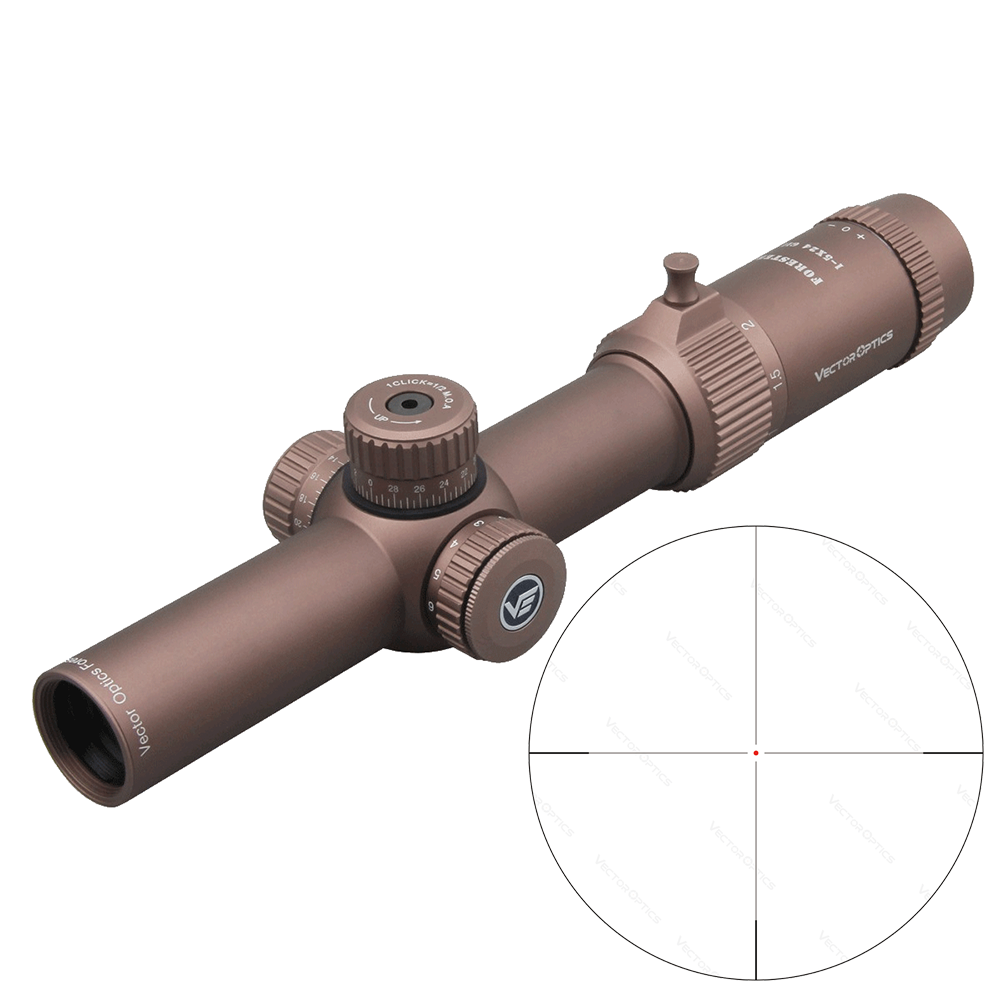 Оптический прицел для охоты Vector Optics Forester 1-5x24 SFP Gen