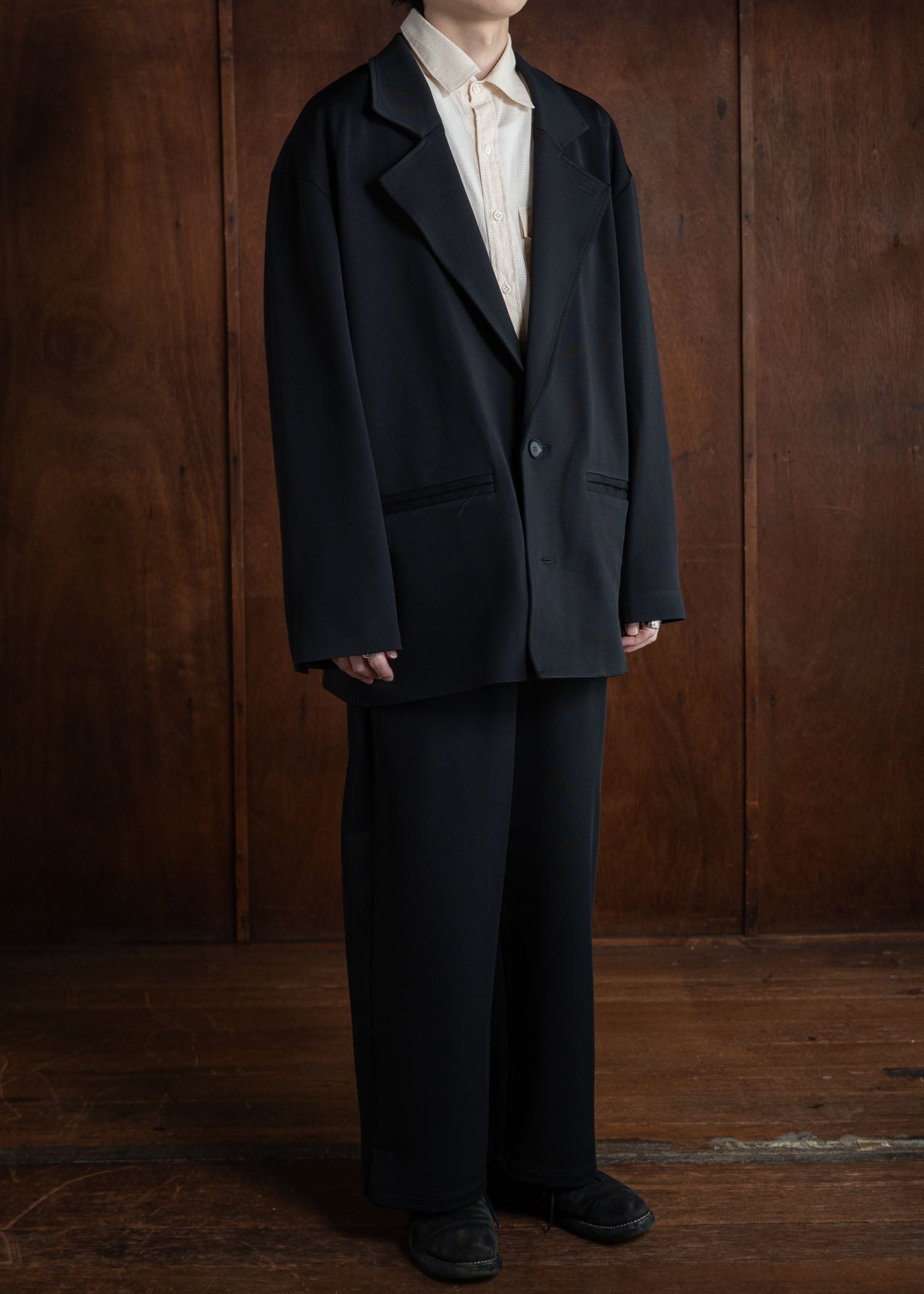 Edwina Horl JACKE DIE POESIE DES STOFFWECHSELS black – VISION OF