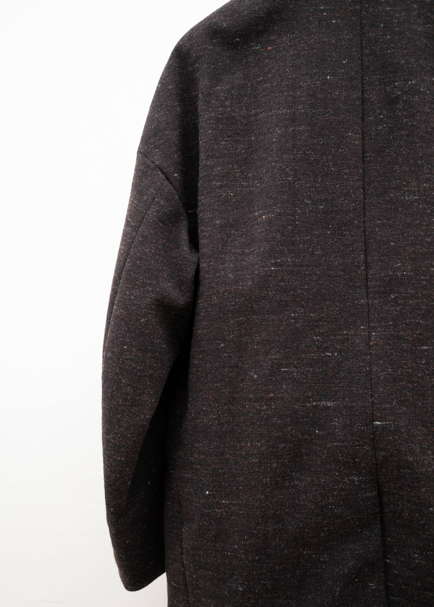 YOKO SAKAMOTO TWEED BIG JACKET / BROWN – VISION OF FASHION