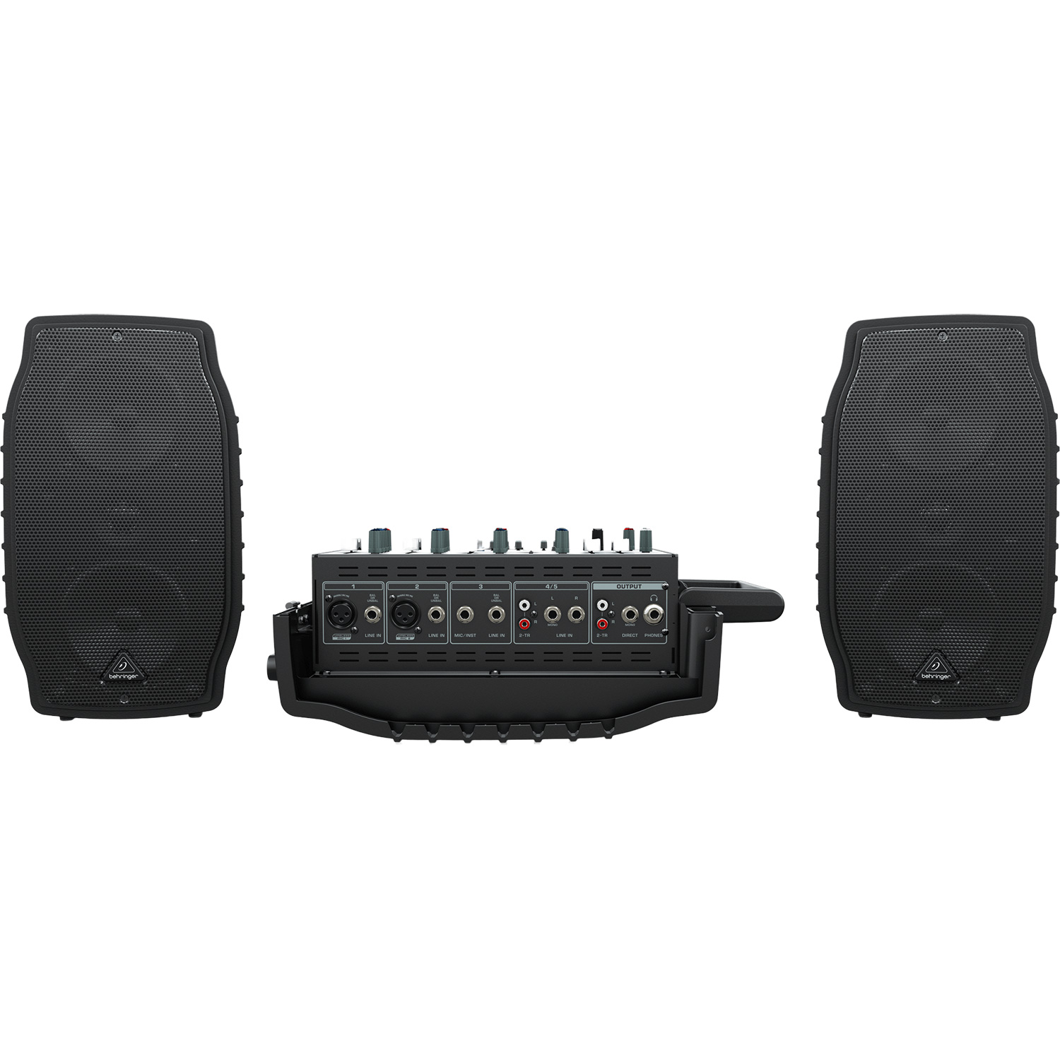 Behringer EUROPORT PPA200 Ultra-Compact 200-Watt 5-Channel PA