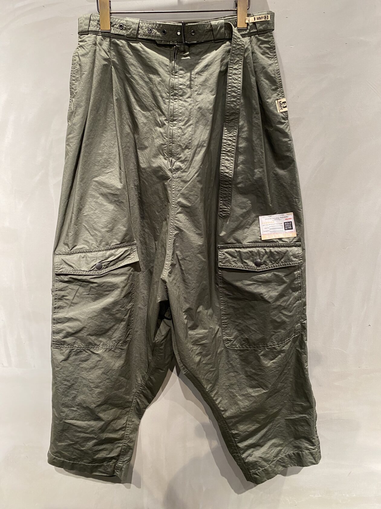 Maison MIHARA YASUHIRO/メゾンミハラヤスヒロ 】ミリタリーパンツ