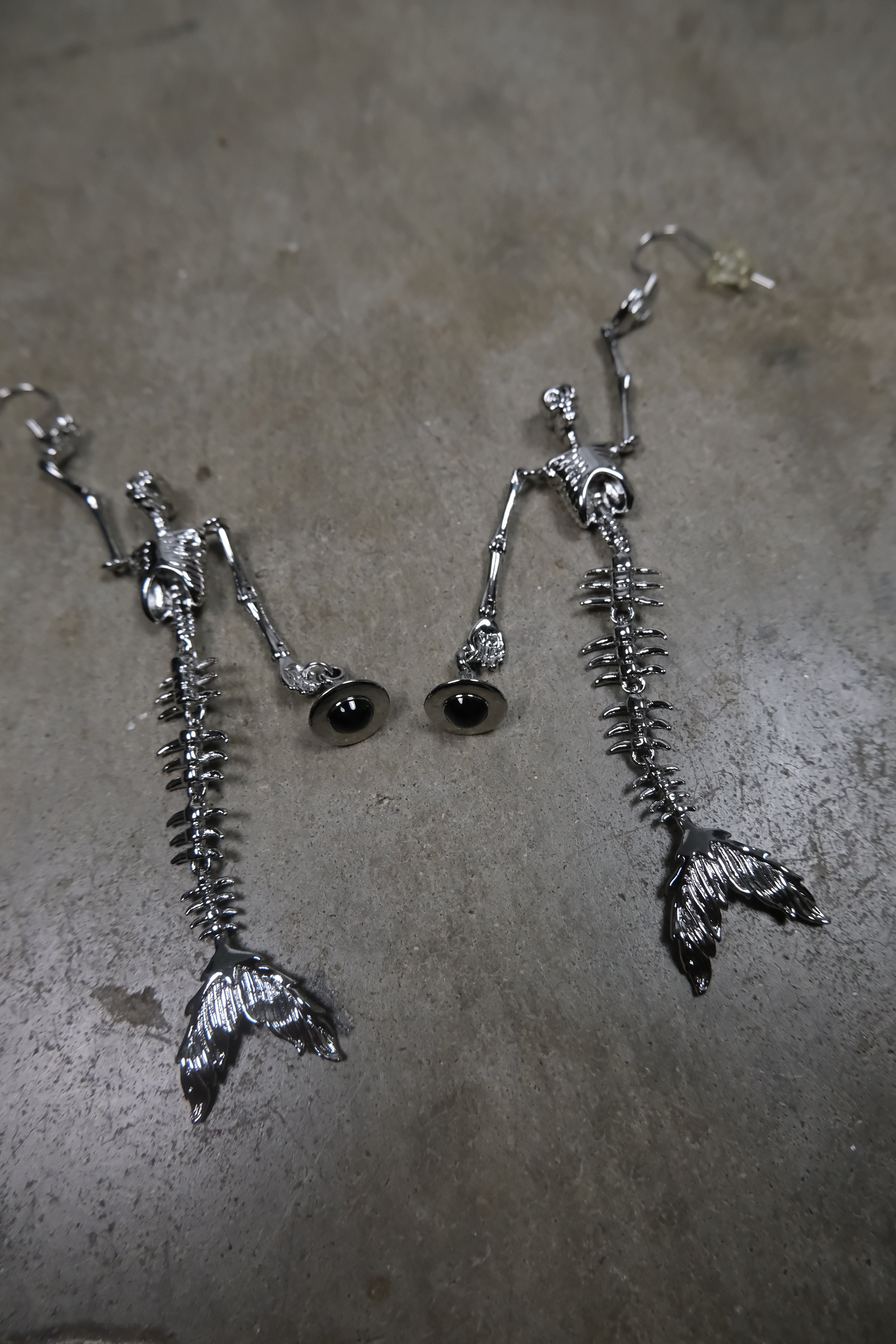 Vivienne Westwood Mermaid Skeleton Earrings – vibrationalstage