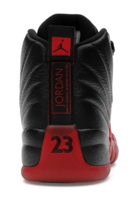 Nike Air Jordan 12 Retro Flu Game Black and Varsity Red ナイキ