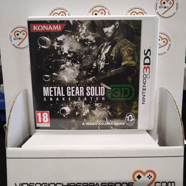 METAL GEAR SOLID SNAKE EATER NINTENDO 3DS EDIZIONE ITALIANA