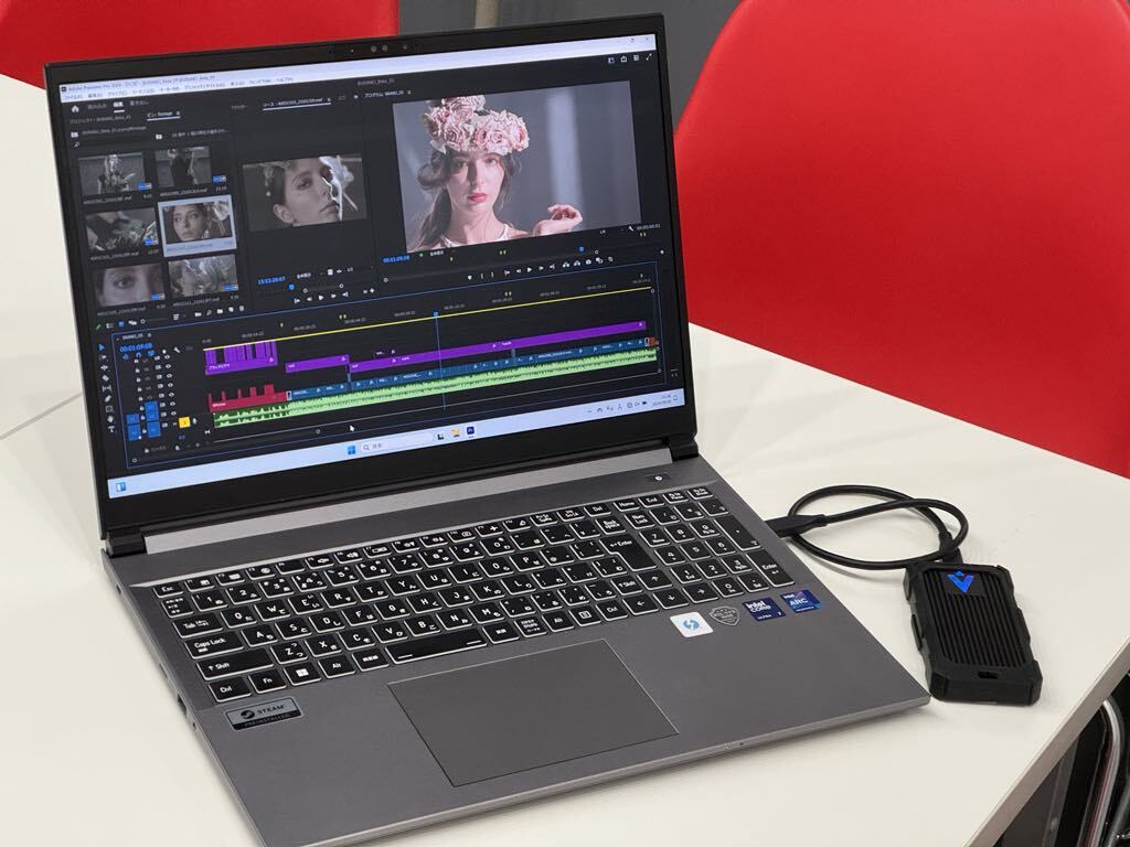 インテル Core Ultra 7はハイエンド動画編集を支えられるか？ GALLERIA