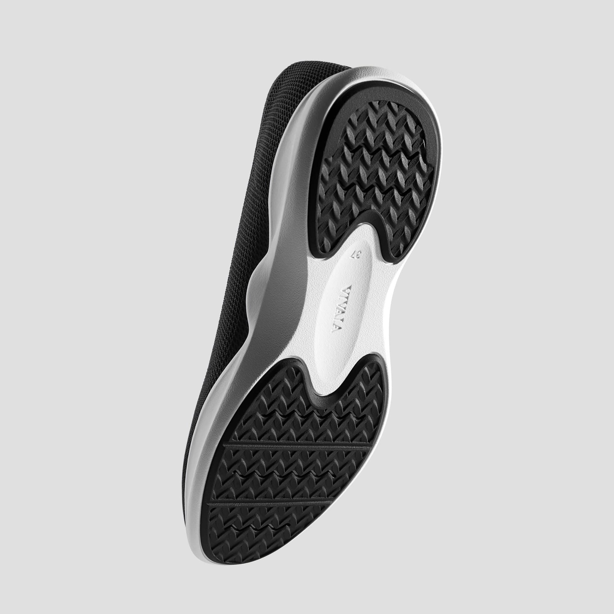 Walker Pro Izabel] 撥水加工 ラウンドトゥ スニーカー フラット