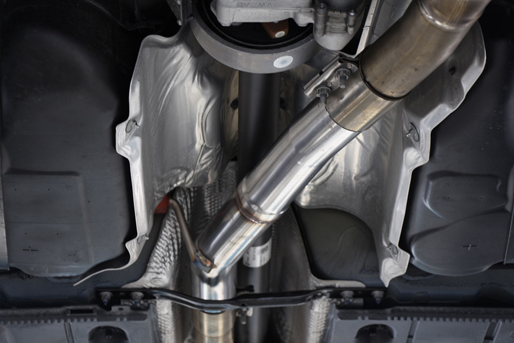 ゴルフ7.5 R センターマフラーデリートパイプ｜製品情報｜Voomeran